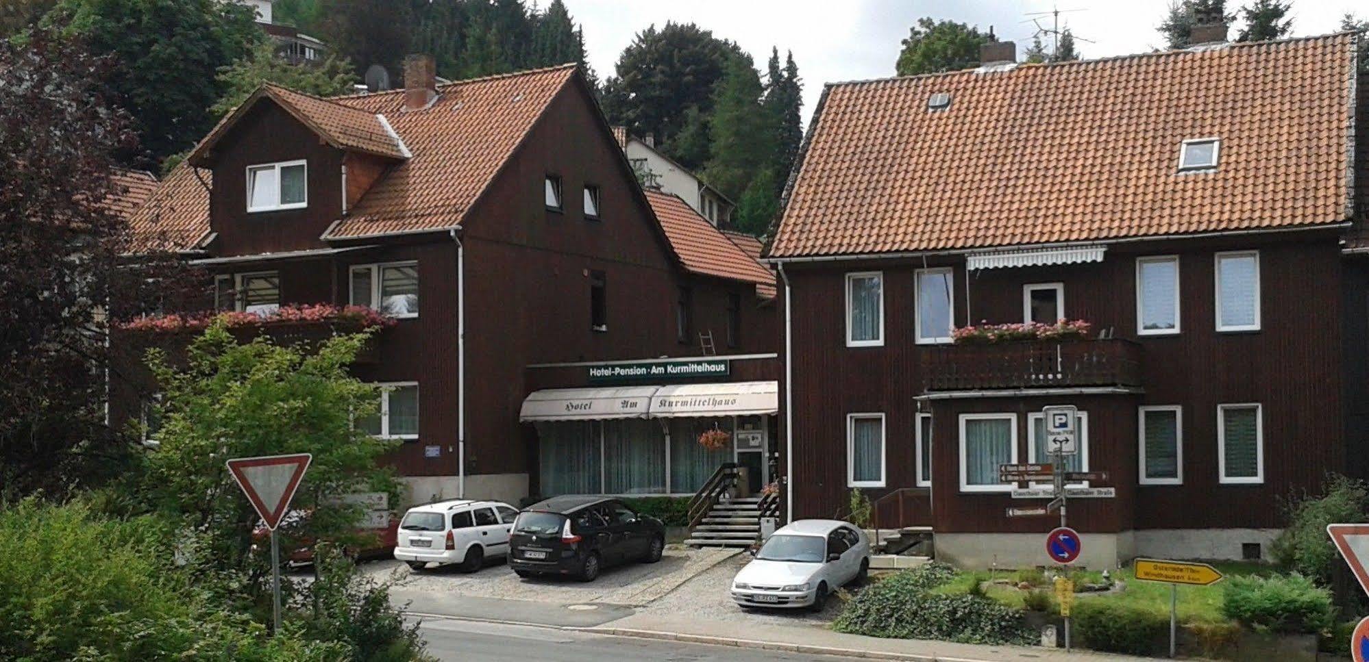 Hotel-pensión Am Kurmittelhaus Bad Grund Exterior foto